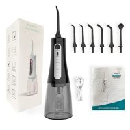 Cinco modos de trabajo con irrigador oral grande con tanque de agua de 350 ml 7