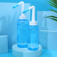 Irrigación nasal Lavadora de limpieza nasal portátil Botella limpiadora de nariz de irrigación 1