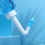Irrigación nasal Lavadora de limpieza nasal portátil Irrigación Botella limpiadora de nariz 8