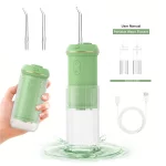 Mini irrigador bucal portátil de viaje con recarga USB para el hogar para limpieza de dientes