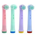 Cabezales de repuesto de cabeza de cepillo de dientes para niños, cerdas suaves, cuidado de las encías, EB-10X, 0,12mm