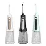 Cinco modos de trabajo con irrigador oral grande con tanque de agua de 350 ml
