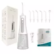 Cinco modos de trabajo con irrigador oral grande con tanque de agua de 350 ml 8