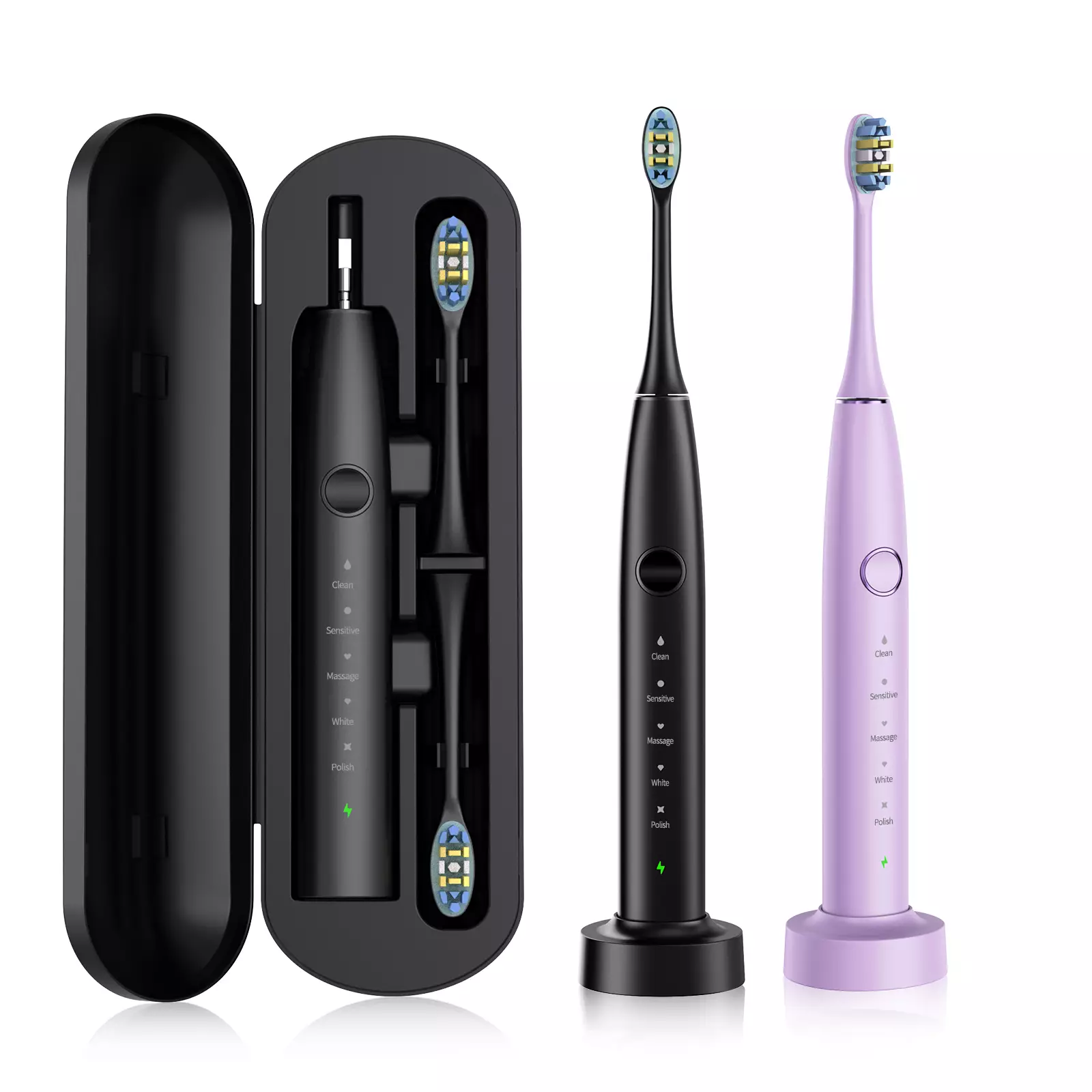 Cepillo de dientes eléctrico sónico recargable para adultos X610