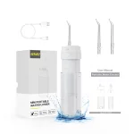 Mini irrigador bucal portátil OEM automático de 180 ml para limpieza de dientes